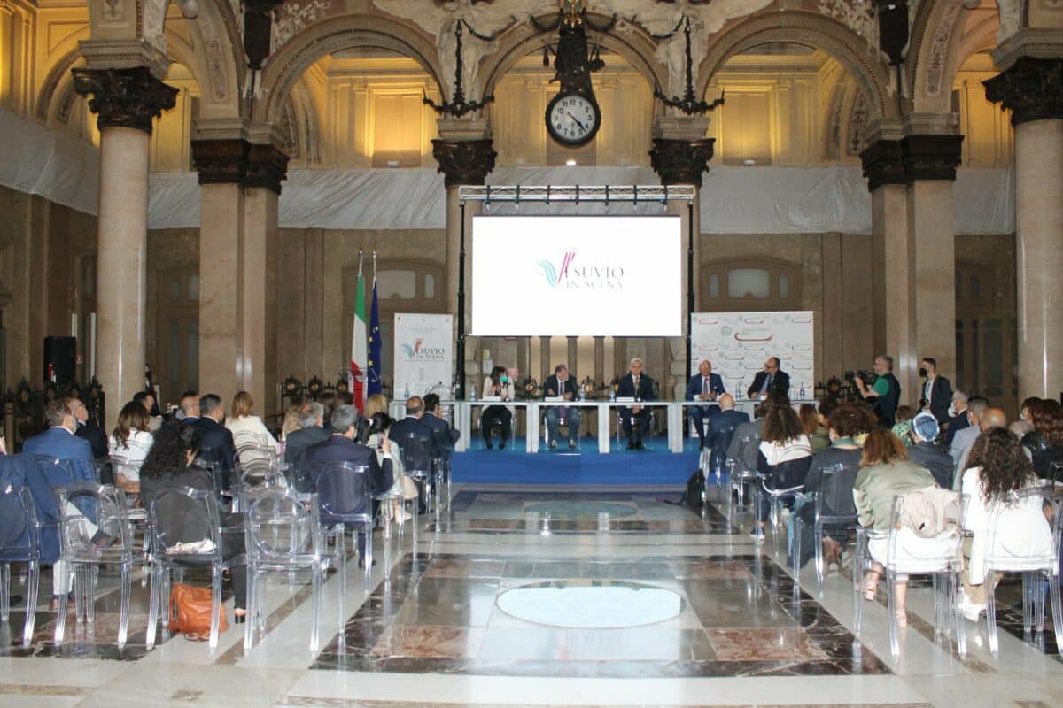 Il Vesuvio in scena